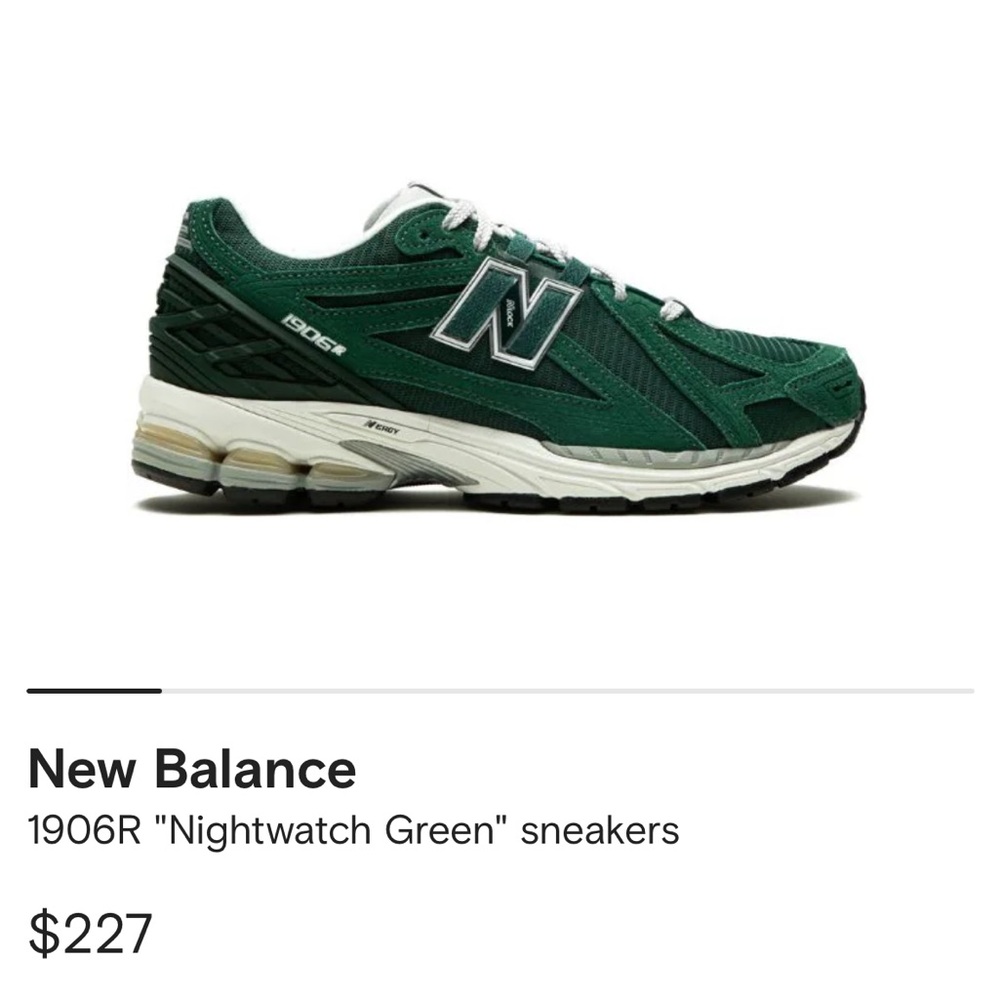 Brand NEW in box New Balance 1906R “Nightwatch Green”